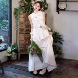 Sen's Sweet French Light Wedding Dress Bridal Flower Engagement Temperament Super Fairy Dream Certificate Small Man Dress Dress HZ0517