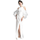 Banquet Evening Dress 2026 Summer New Annual Meeting With Waist Fishtail Open Trend Dress HZ0517