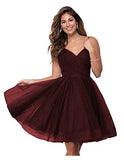 Suspension Evening Dress Sexy Temperament V-Neck Dress Tulle Classmates Party Party Banquet Performance Dress HZ0517