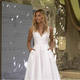 White Dress With Back Dress 2026 New Fashion Banquet Dress HZ0517