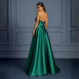 2026 Evening Dress Fashion Sexy Deep V Dress Solid Color Bras Party Evening Dress Summer HZ0517