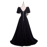 Black Evening Dress Dress Women 2026 New French Fashion Temperament Host Vocal Art Choir Performance Suit HZ0517