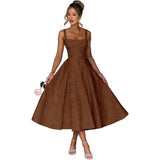 2026 New Bridal Evening Dress High-End Light Luxury Daily Commute Birthday Banquet Sling Dress HZ0517