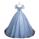 Evening Dress Women 2026 New Spring Banquet Elegant Birthday Party Rite Vocal Art Canopy Skirt HZ0517