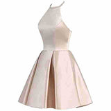 2026 New Hanging Neck Sling Back To School Sex Short Skirt Banquet Party Party Performance Dress Dress HZ0517