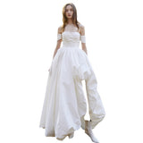 Simple Wedding Dress 2026 Winter New Super Fairy Travel To Take Pictures And Dressy Welcome Light Wedding Dress HZ0517