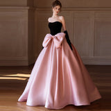 Pink Evening Dress 2026 New French-Flavic Engagement Banquet Hosts Birthday Dress Graduation Dress HZ0517