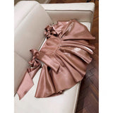 Small Design Bow Sling French Evening Dress Short Small Man Can Wear Dress High-End Short Skirt HZ0517