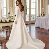 Wedding Dress 2026 Spring New Long-Sleeved Fashion Overseas Warehouse Trend Wedding Dress HZ0517