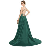 Sexy Dew Evening Dress 2026 New Densiness Shoulder With Open Fork Ball Dress HZ0517