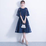 Banquet Small Dress Dress 2026 Tibetan Blue Elegant Dress Daily Travel Shot Can Wear Small Dress HZ0517