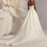 The New Sexy Travel Wedding Dress 2026 Autumn And Winter HZ0517