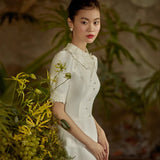 French-Style Densted-Faced Light Wedding Dress 2026 Spring New Bridal And Female Retro Court Fasing HZ0517