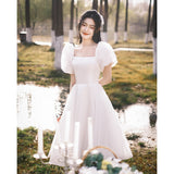 The Small Dress French Light Wedding Dress Can Usually Wear The Engagement Small White Dress Birthday Dress Is Thin HZ0517