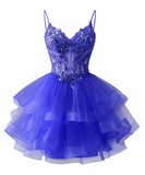 Shiny Liangliang Short Back School Festival Dress 2026 Fine Shoulder Belt Short Ball Dresses Bow Cocktail Party Gift HZ0517