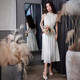 French Dress Women 2026 Spring New Banquet Temperament In The Long And Generous Daily Dress HZ0517