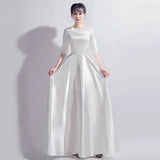 Choral Performance Costume Women's Dress 2026 New Choir Costume In The Elderly Adult Dress National Day Performance Dress HZ0517
