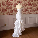 New Chinese Morning Dress Wedding Dress Wedding Dress French Fishtail Dress Light Wedding Dress HZ0517