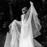 Light Wedding Dress 2026 New Bride Wedding Simple Mori Family Travel Fashion Evening Dress HZ0517