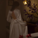 French Light Wedding Dress 2026 Spring New Bridal Travel Simple Dress License Small White Dress Woman HZ0517