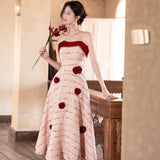 New Toasting Birthday Wedding Princess Dress Bride Engagement Morning Dress Design Fairy Dress Dress Dress HZ0517