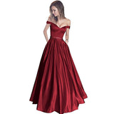 Dress 2026 New One-Word Shoulder Dress Princess Dream Banquet Evening Dress Ebay HZ0517