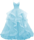 Fashion Sling Fluffy Skirt Event Dress Temperament Year-Up Club Show Evening Dress 2026 New HZ0517