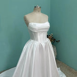 Brassed And Densate Wedding Dress 2026 New Bridal French-Style Fasting Retro Outdoor Travel Wedding Dress HZ0517