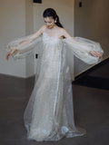 Super Fairy Sensian Morning Woman Bride 2026 New High-Sensing Small Engagement Dress Dress Girl Wedding Dress HZ0517