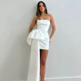 Sexy Prom Short Light Wedding Dress 2026 New Cocktail Party Breasts Birthday Dress HZ0517