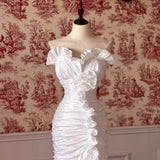 New Chinese Morning Dress Wedding Dress Wedding Dress French Fishtail Dress Light Wedding Dress HZ0517