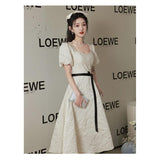Evening Dress Women 2026 New Spring Temperament Long-Term Host Dress Engagement Light Evening Dress HZ0517