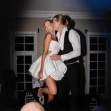 Sexy Breast-Thored Light Wedding Dress 2026 New Niche Stender Dress HZ0517