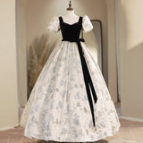 French High-End Hosting Vocal Performance Costume Black Banquet Evening Dress Dignified Atmosphere Unkempt Skirt Temperament Elegant HZ0517