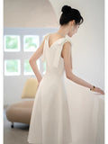 Evening Dress Female Banquet Temperament Light Luxury Small French Host Before The Short And Long Summer Daily Small Dress HZ0517