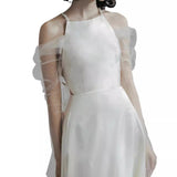 Wedding Dress 2026 Spring New Lint Temperament Tailings Family Travel Fashion Light Yarn HZ0517