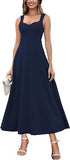 Small Dress 2026 New Temperament Elegant Solid Color High Belt Sling Pure Color Evening Dress HZ0517