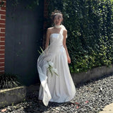 Light Wedding Dress Morning Robe Bridal Certificate Temperament Simple Set Of Small Small Bras Dress Female HZ0517