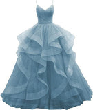 Fashion Sling Fluffy Skirt Event Dress Temperament Year-Up Club Show Evening Dress 2026 New HZ0517