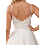 2026 Solid-Color Bridesmaids Slings Long Thin Shoulder-Sleeker Fashion Bridesmaids Evening Dress HZ0517