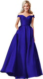 Wish-Shouldered Stew Formal Dress 2026 New Simple Shoulder Multi-Color Evening Dress Dress HZ0517