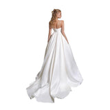 2026 New Vertiny Light Wedding Wedding Small Tailing Sexy Banquet Evening Dress HZ0517