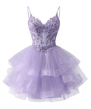 Shiny Liangliang Short Back School Festival Dress 2026 Fine Shoulder Belt Short Ball Dresses Bow Cocktail Party Gift HZ0517