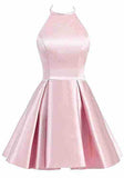 2026 New Hanging Neck Sling Back To School Sex Short Skirt Banquet Party Party Performance Dress Dress HZ0517