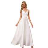 Dress Women's Dress 2026 New Series V-Neck Party Long Dress Dress Dress HZ0517