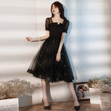 Banquet Small Evening Dress Dress Female Black Temperament 2026 New Fashion Dress Birthday Banquet Fashion Dress HZ0517