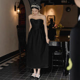 Bride Light Wedding Dress Female French Go Out To Syarsen Marriage Engagement Toasting Small Corset Dress HZ0517