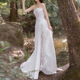 Brased Light Wedding Dress 2026 New Bridal Sen Genus Dreamy Dament Go Out Yarn Girl Small Man Dress Temperament HZ0517