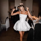 Sexy Breast-Thored Light Wedding Dress 2026 New Niche Stender Dress HZ0517