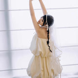 Morning Dress Female Bride Senior Sense Morning Robe Light Wedding Dress Design Super Fairy Light Luxury Toast Dress Dress HZ0517